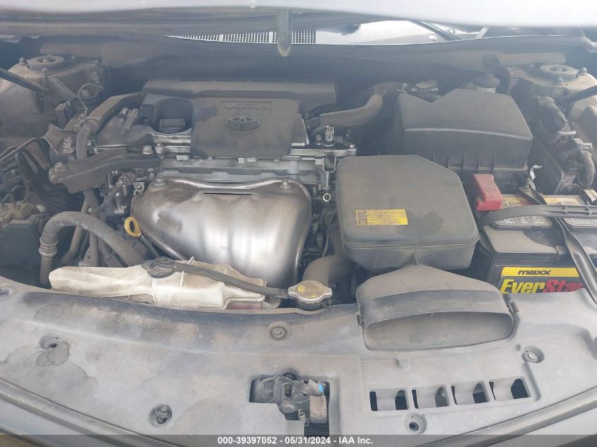 2014 Toyota Camry L/Se/Le/Xle VIN: 4T1BF1FK5EU870912 Lot: 39397052