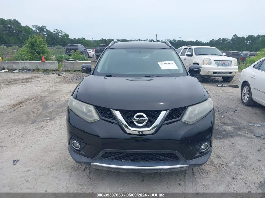 2014 Nissan Rogue Sl VIN: 5N1AT2MVXEC763416 Lot: 39397053