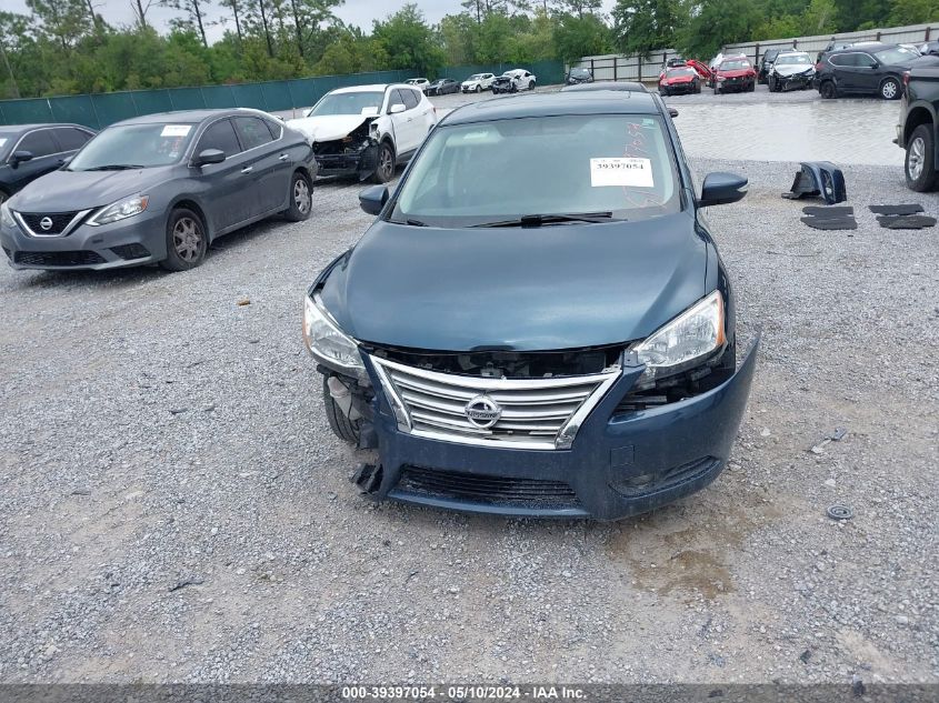 2014 Nissan Sentra Fe+ S/Fe+ Sv/S/Sl/Sr/Sv VIN: 3N1AB7APXEY337598 Lot: 39397054