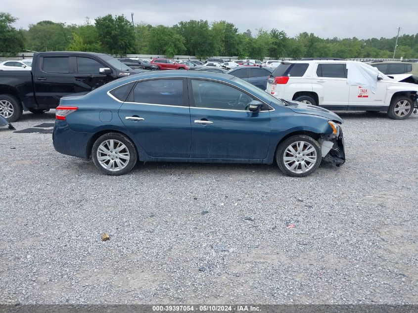2014 Nissan Sentra Fe+ S/Fe+ Sv/S/Sl/Sr/Sv VIN: 3N1AB7APXEY337598 Lot: 39397054