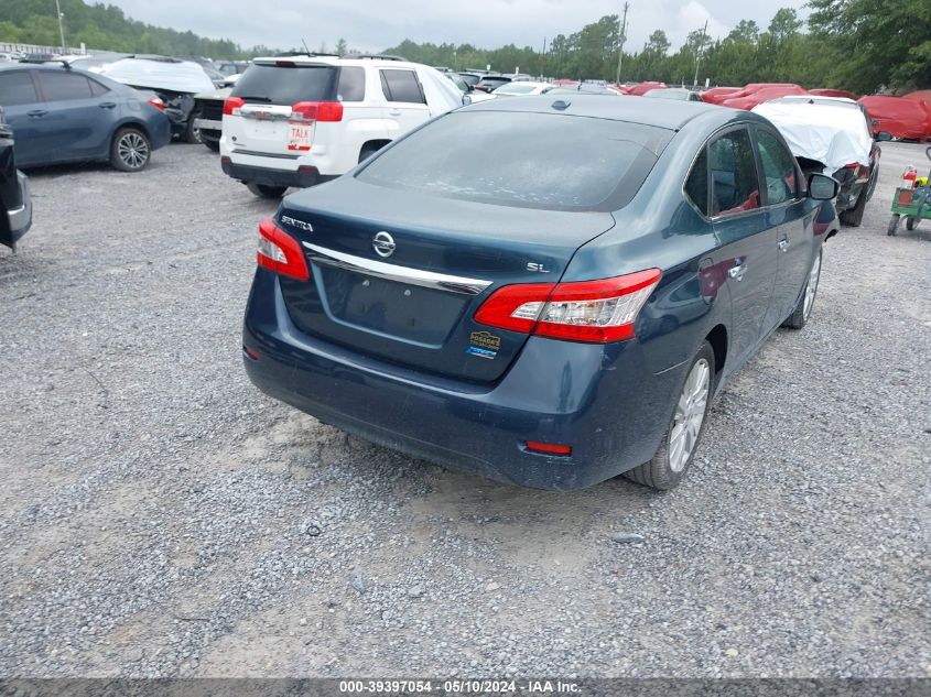 2014 Nissan Sentra Fe+ S/Fe+ Sv/S/Sl/Sr/Sv VIN: 3N1AB7APXEY337598 Lot: 39397054