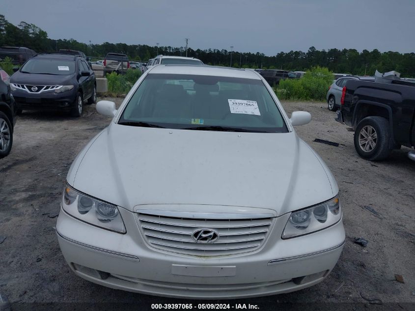 2007 Hyundai Azera Limited/Se VIN: KMHFC46F67A216228 Lot: 39397065