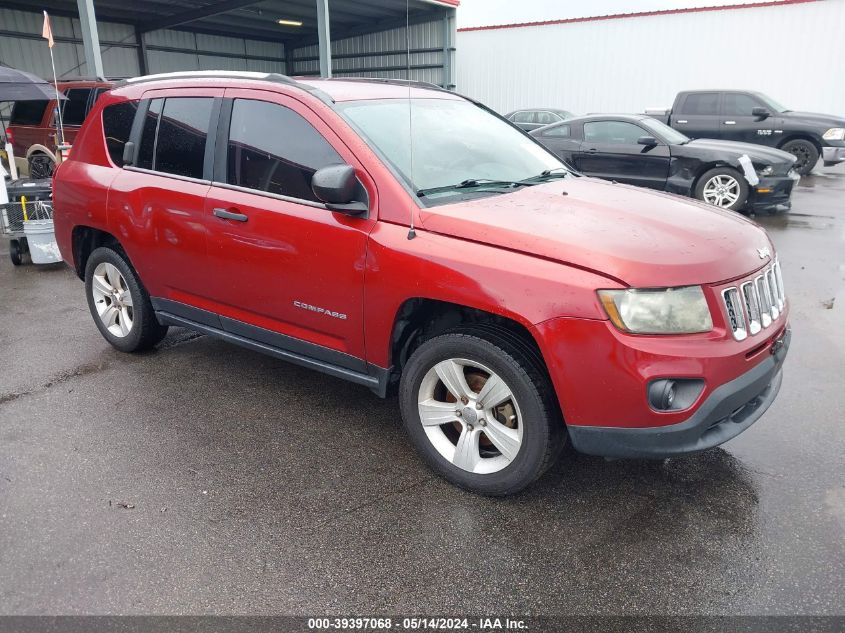 2014 Jeep Compass Sport VIN: 1C4NJCBA7ED536132 Lot: 39397068