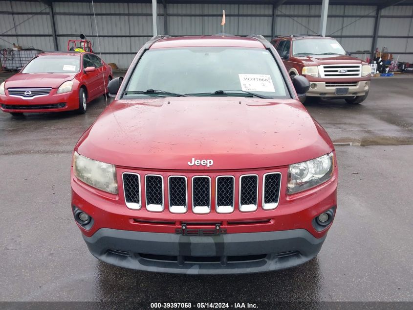 2014 Jeep Compass Sport VIN: 1C4NJCBA7ED536132 Lot: 39397068