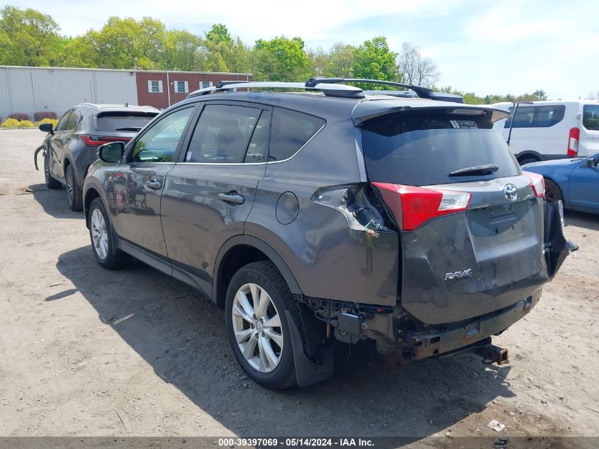 2013 Toyota Rav4 Limited VIN: 2T3DFREV6DW078244 Lot: 39397069