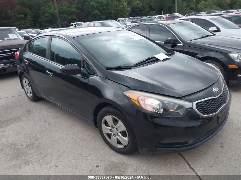 2016 Kia Forte Lx VIN: KNAFK4A69G5617034 Lot: 39397070