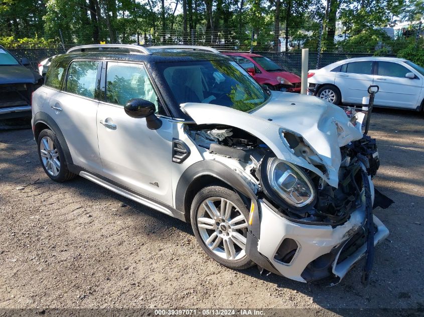 2022 Mini Countryman Cooper VIN: WMZ43BR00N3N41532 Lot: 39397071