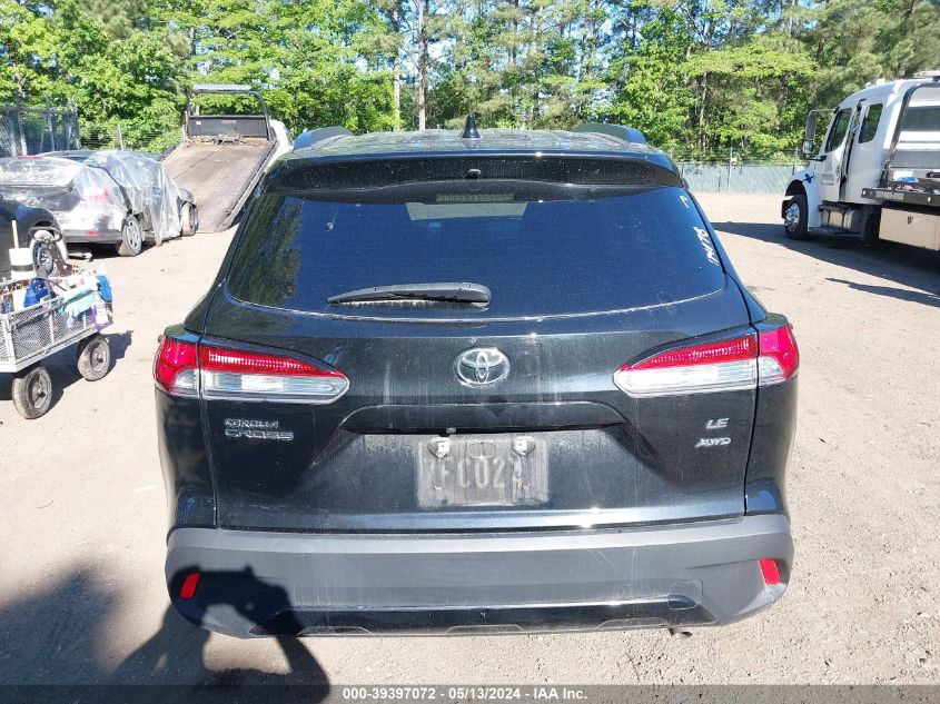 2022 Toyota Corolla Cross Le VIN: 7MUCAABG4NV029229 Lot: 39397072