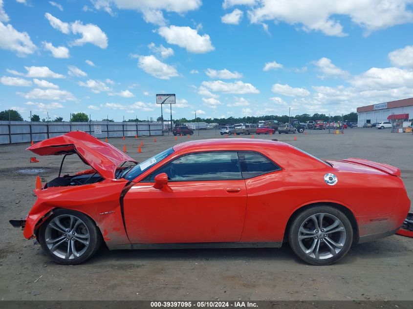 2022 Dodge Challenger R/T VIN: 2C3CDZBT0NH105366 Lot: 39397095