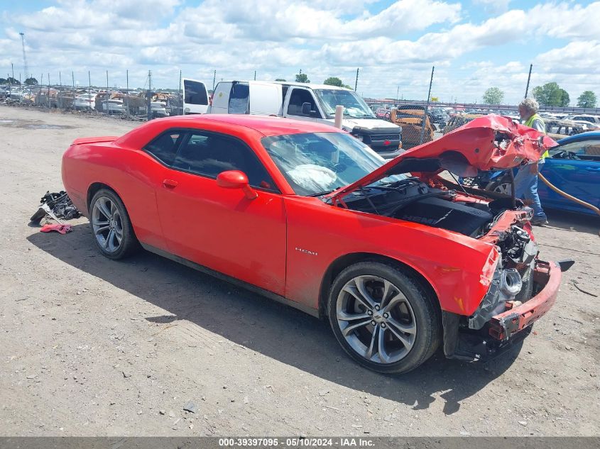 2022 Dodge Challenger R/T VIN: 2C3CDZBT0NH105366 Lot: 39397095