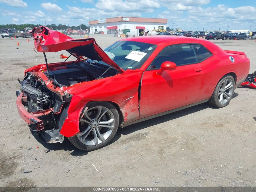 2022 Dodge Challenger R/T VIN: 2C3CDZBT0NH105366 Lot: 39397095