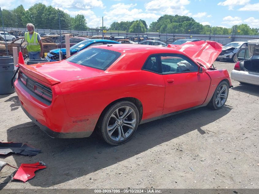 2022 Dodge Challenger R/T VIN: 2C3CDZBT0NH105366 Lot: 39397095