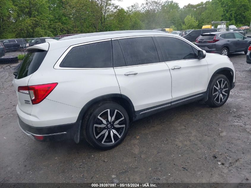 2022 Honda Pilot Awd Touring 7 Passenger VIN: 5FNYF6H69NB095681 Lot: 39397097