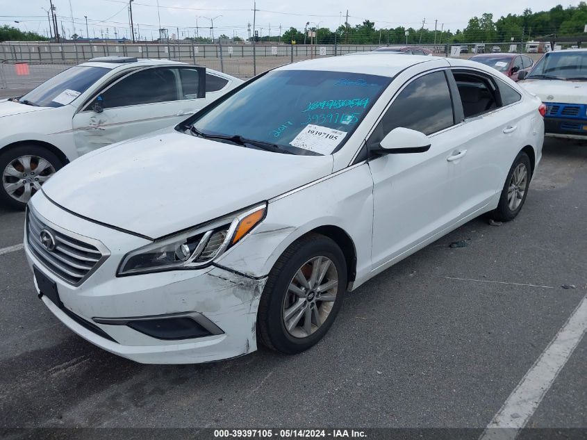 2017 HYUNDAI SONATA - 5NPE24AF9HH492018