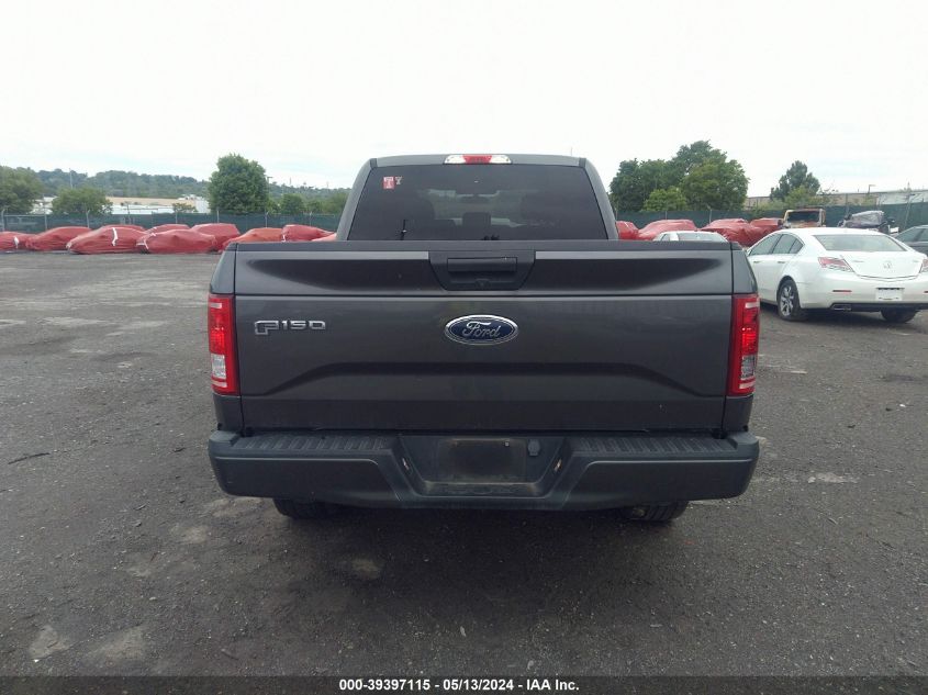 2017 FORD F-150 SUPER CAB - 1FTEX1EP4HFC83976