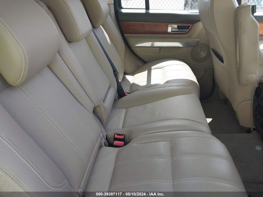 2011 Land Rover Range Rover Sport Hse VIN: SALSK2D4XBA270922 Lot: 39397117