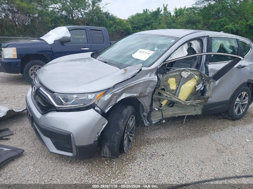 2020 Honda Cr-V Awd Lx VIN: 2HKRW2H22LH616717 Lot: 39397118