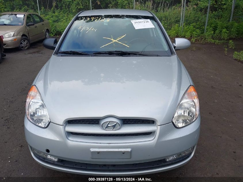 2007 Hyundai Accent Se VIN: KMHCN36C87U043064 Lot: 39397128