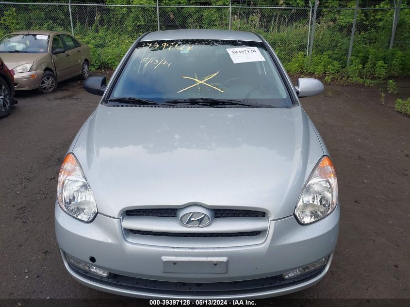 2007 Hyundai Accent Se VIN: KMHCN36C87U043064 Lot: 39397128