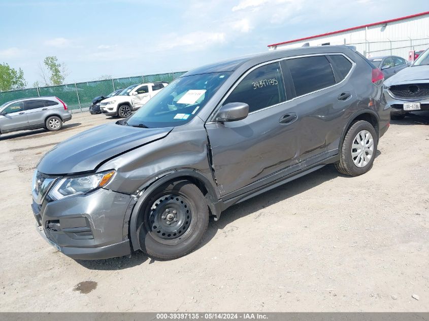 2019 Nissan Rogue S VIN: 5N1AT2MV3KC827064 Lot: 39397135