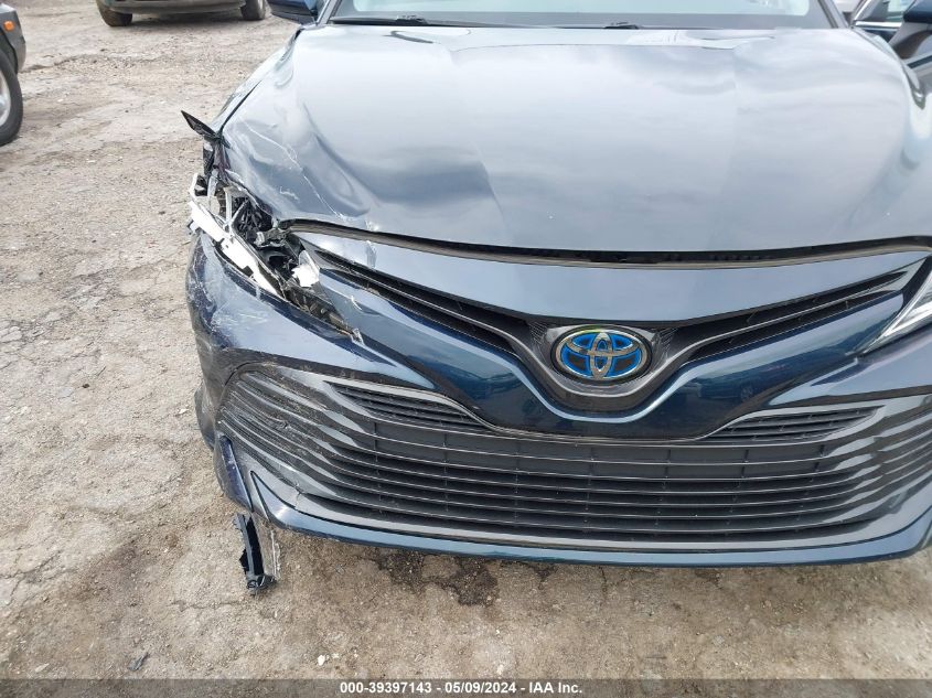 2020 Toyota Camry Le Hybrid VIN: 4T1C31AK3LU522334 Lot: 39397143