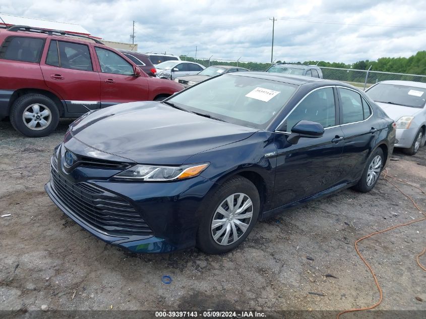 2020 Toyota Camry Le Hybrid VIN: 4T1C31AK3LU522334 Lot: 39397143