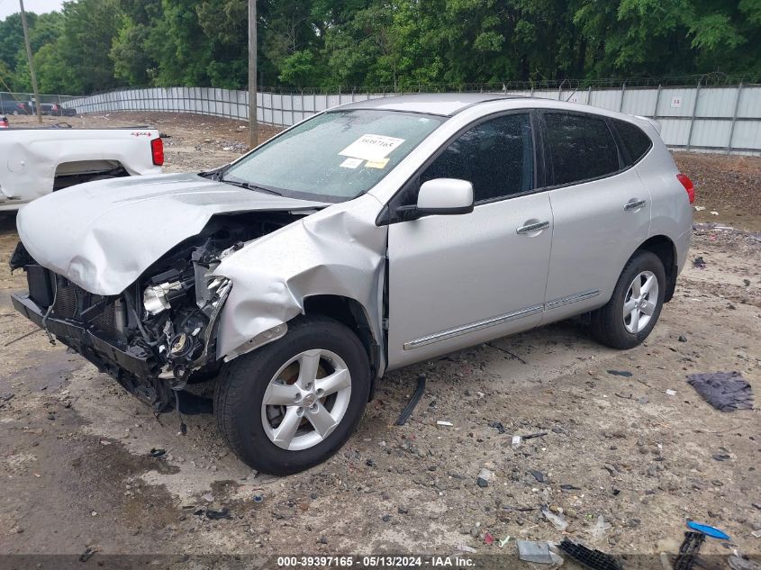 2013 Nissan Rogue S VIN: JN8AS5MT1DW037288 Lot: 39397165