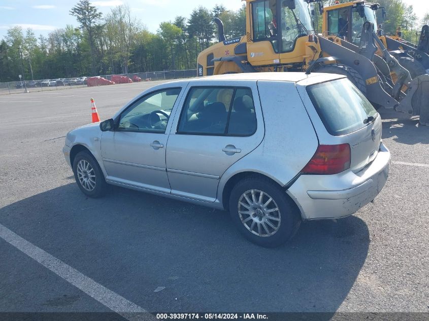 2003 Volkswagen Golf Gls 2.0L VIN: 9BWGK61J634005984 Lot: 39397174