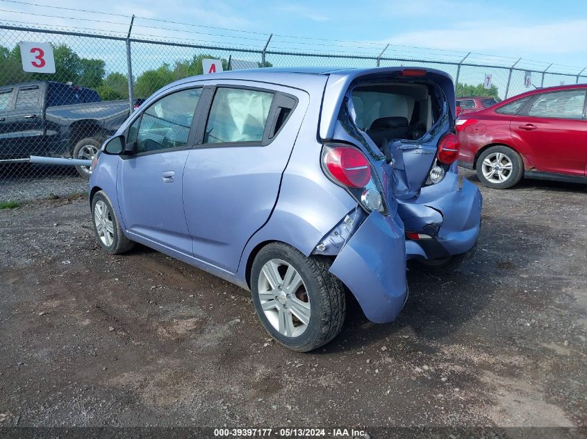 2014 Chevrolet Spark Ls Manual VIN: KL8CA6S91EC591088 Lot: 39397177