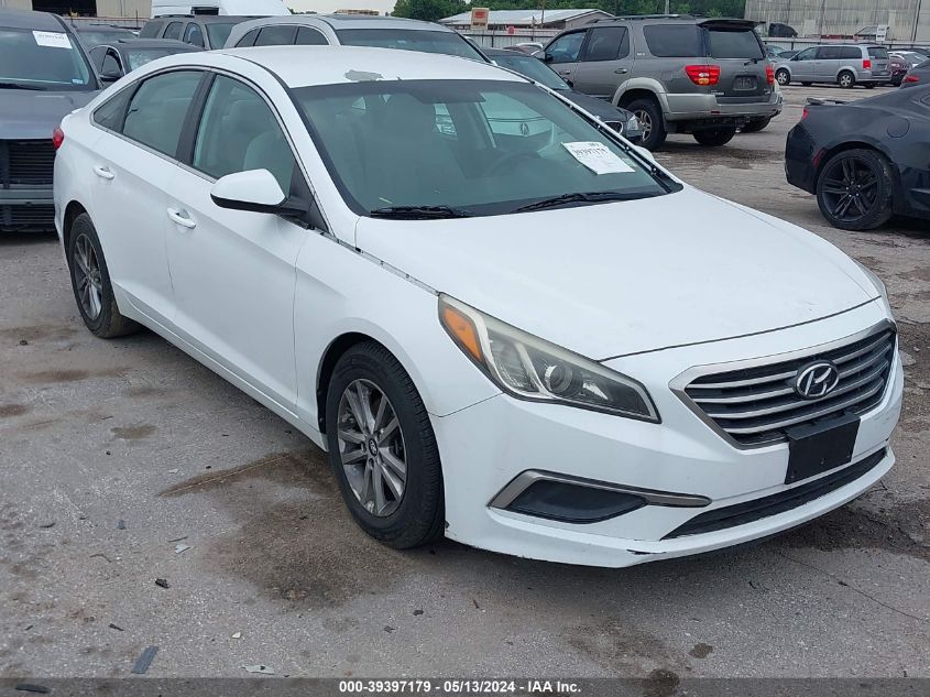 2016 Hyundai Sonata Se VIN: 5NPE24AF3GH345174 Lot: 39397179