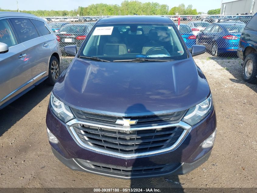 2018 Chevrolet Equinox Lt VIN: 3GNAXJEV1JL371299 Lot: 39397180