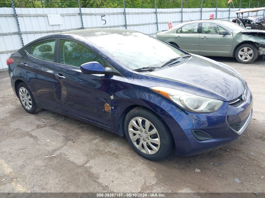 2011 Hyundai Elantra Gls VIN: 5NPDH4AE8BH061601 Lot: 39397187