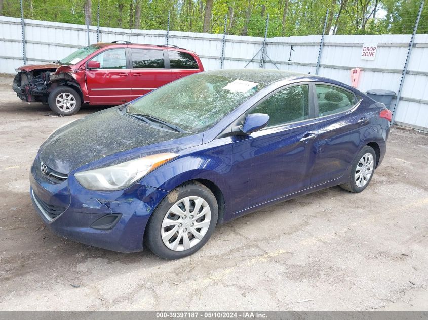 2011 Hyundai Elantra Gls VIN: 5NPDH4AE8BH061601 Lot: 39397187