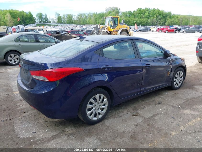 2011 Hyundai Elantra Gls VIN: 5NPDH4AE8BH061601 Lot: 39397187