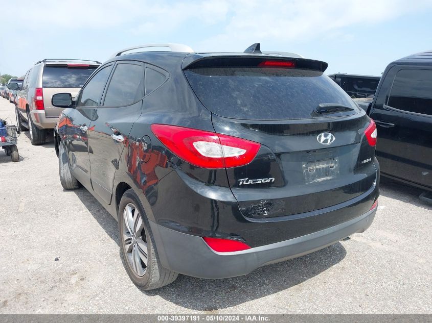 2015 Hyundai Tucson Limited VIN: KM8JU3AG9FU106112 Lot: 39397191