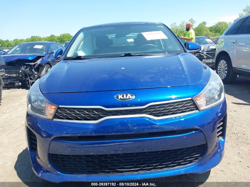 2020 Kia Rio S VIN: 3KPA24AD7LE293804 Lot: 39397192