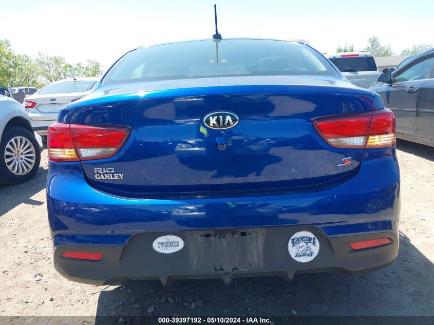 2020 Kia Rio S VIN: 3KPA24AD7LE293804 Lot: 39397192