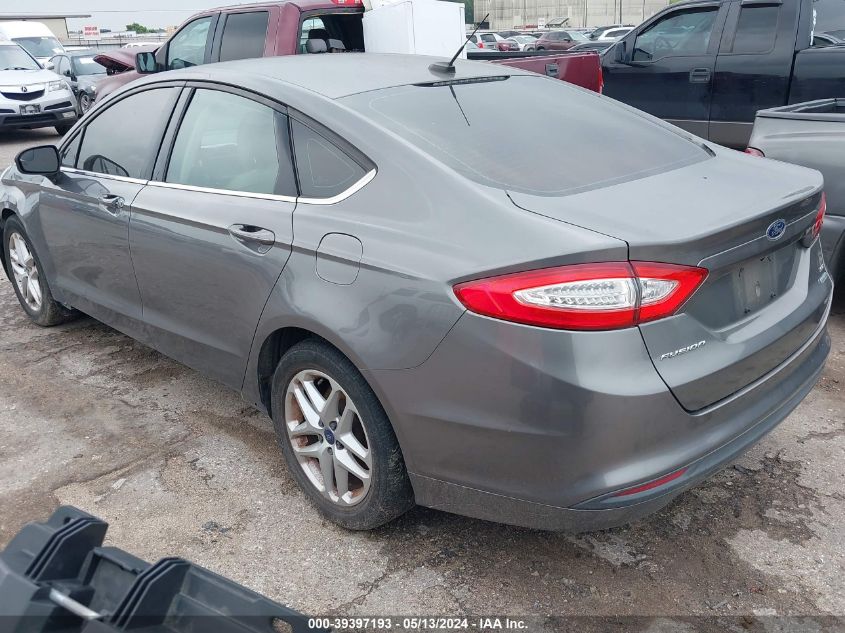 2014 Ford Fusion Se VIN: 3FA6P0HD3ER381398 Lot: 39397193