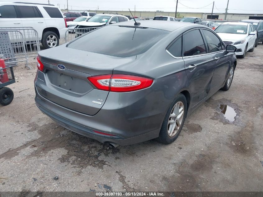 2014 Ford Fusion Se VIN: 3FA6P0HD3ER381398 Lot: 39397193