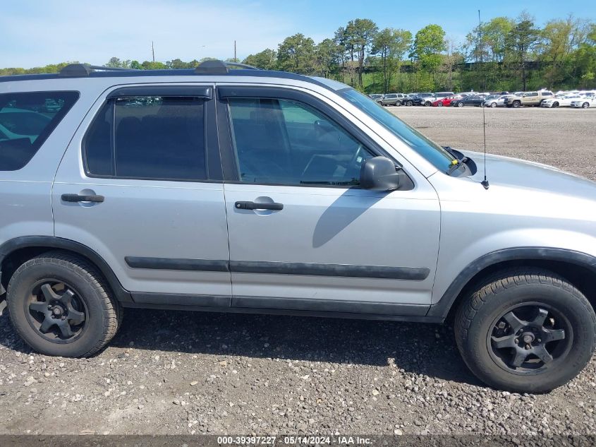 2003 Honda Cr-V Ex VIN: SHSRD788X3U110714 Lot: 39397227