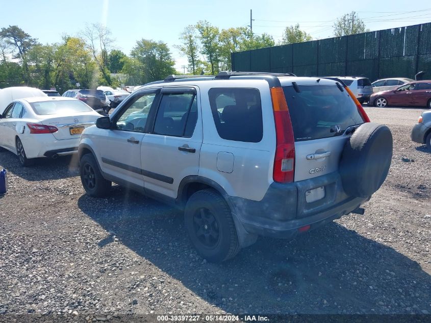 2003 Honda Cr-V Ex VIN: SHSRD788X3U110714 Lot: 39397227