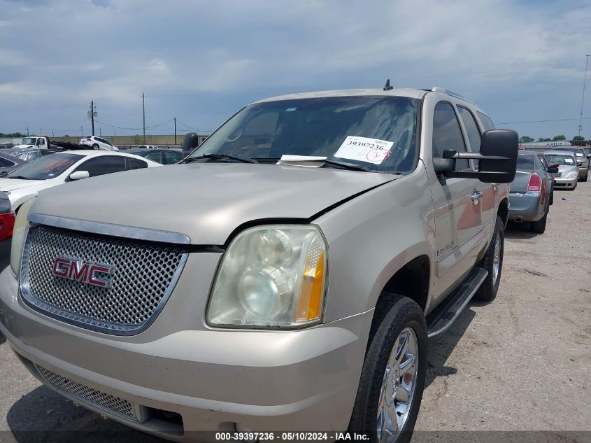 2007 GMC Yukon Denali VIN: 1GKFK63857J261948 Lot: 39397236