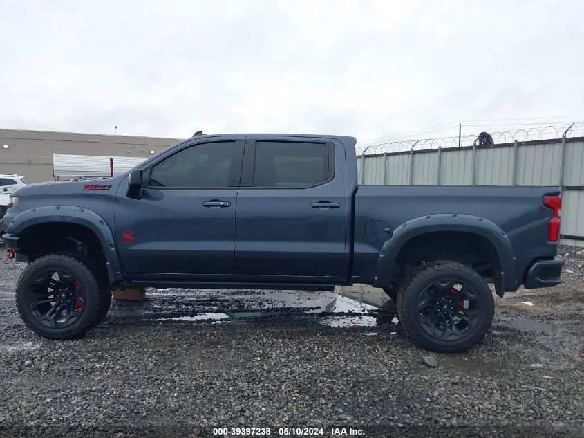 2022 Chevrolet Silverado 1500 Ltd 4Wd Short Bed Rst VIN: 1GCUYEED7NZ163377 Lot: 39397238