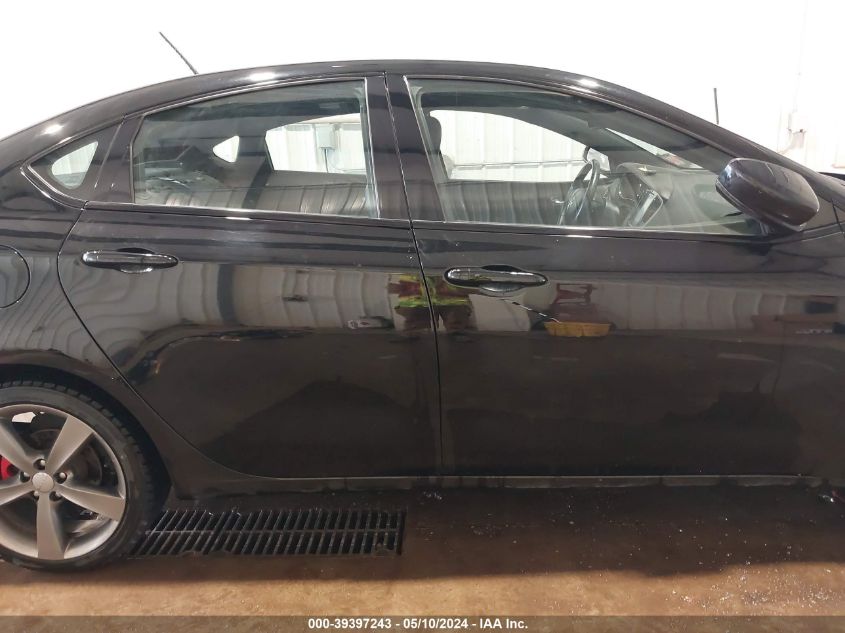 2014 Dodge Dart Gt VIN: 1C3CDFEB1ED919153 Lot: 39397243