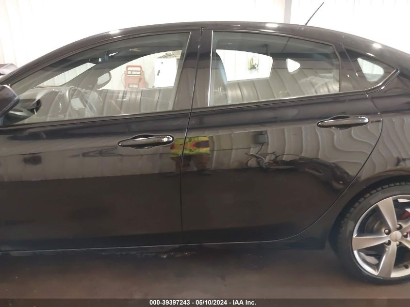 2014 Dodge Dart Gt VIN: 1C3CDFEB1ED919153 Lot: 39397243
