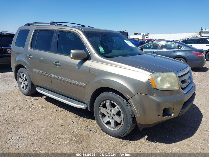 2011 Honda Pilot Touring VIN: 5FNYF3H91BB002012 Lot: 39397251