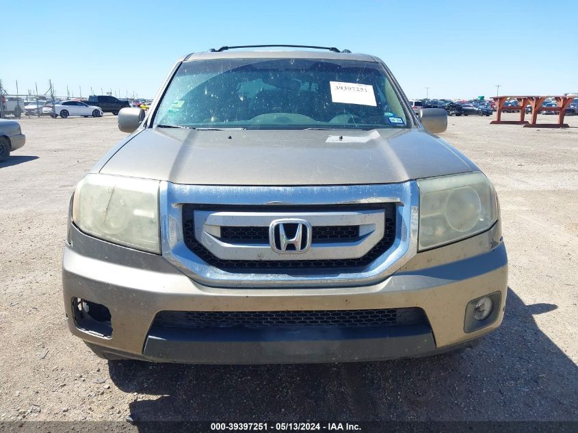 2011 Honda Pilot Touring VIN: 5FNYF3H91BB002012 Lot: 39397251