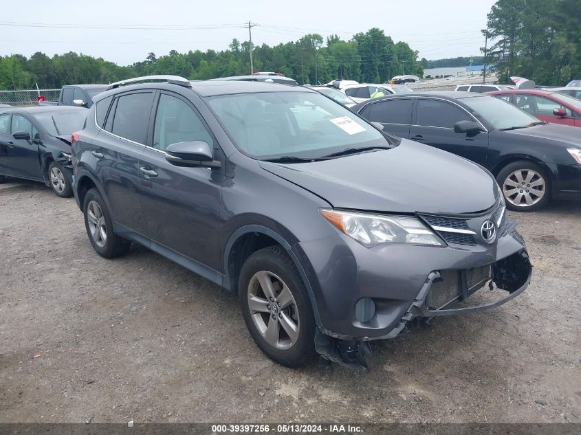 2015 Toyota Rav4 Xle VIN: 2T3WFREV2FW174884 Lot: 39397256