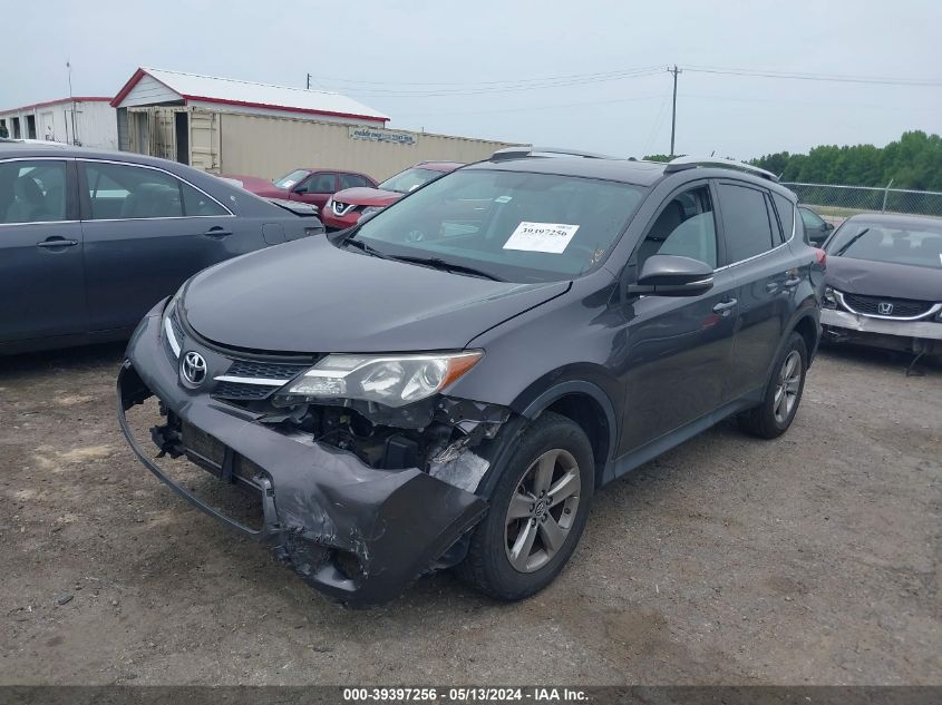 2015 Toyota Rav4 Xle VIN: 2T3WFREV2FW174884 Lot: 39397256