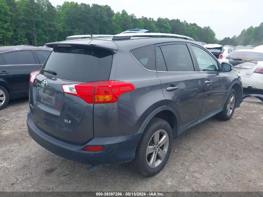 2015 Toyota Rav4 Xle VIN: 2T3WFREV2FW174884 Lot: 39397256